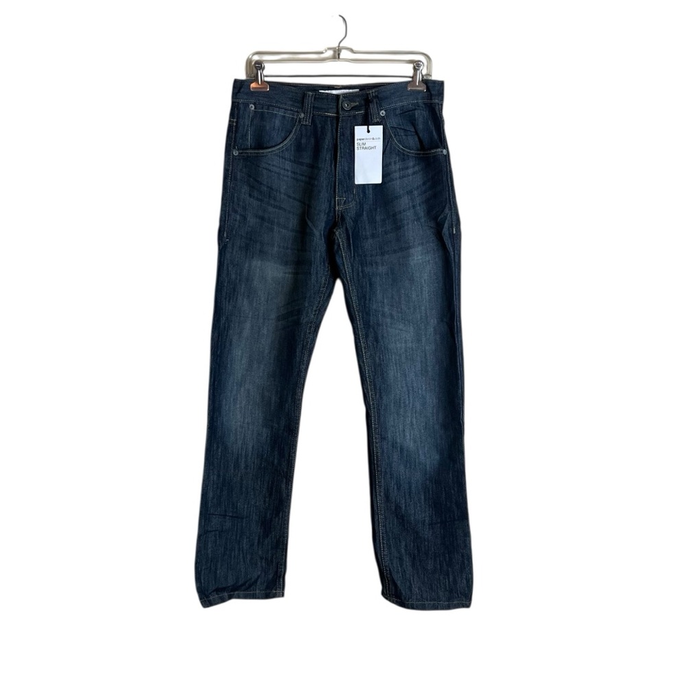 NWT! Paper denim & cloth straight slim‎ jeans